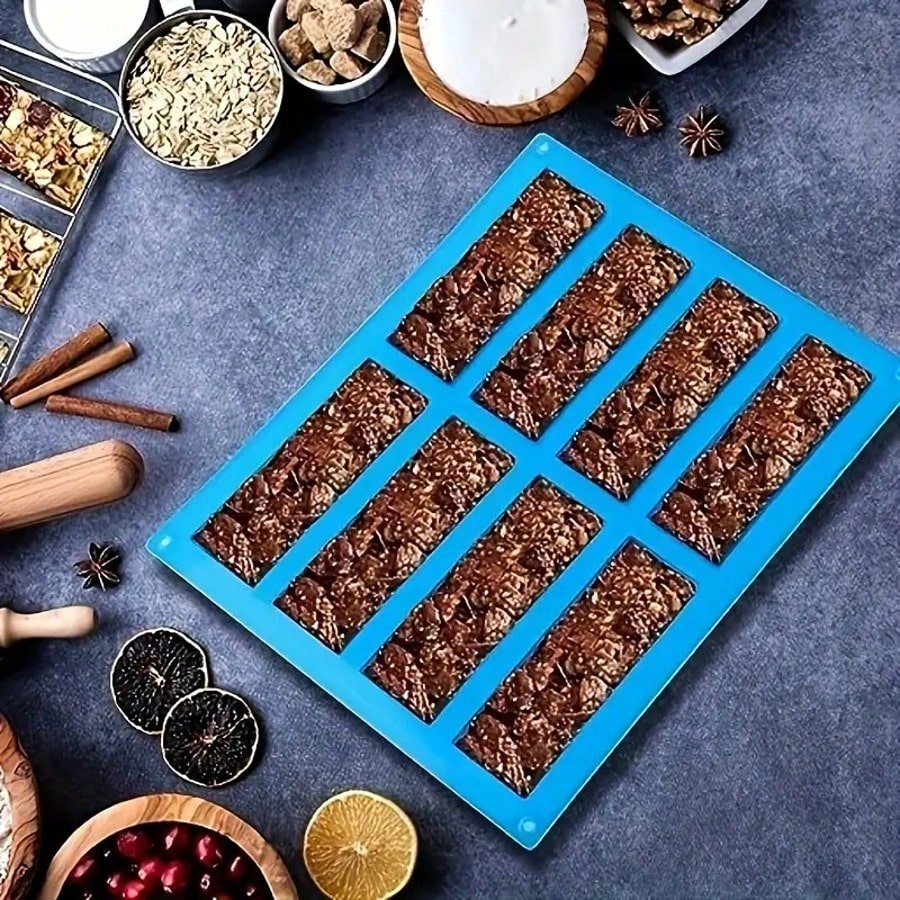 Protein Bar - قالب سيليكون لصنع ألواح الجرانولا، قالب