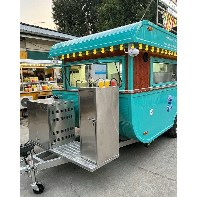 Food Snacks Catering - عربة طعام متنقلة للشارع التجاري وسوق