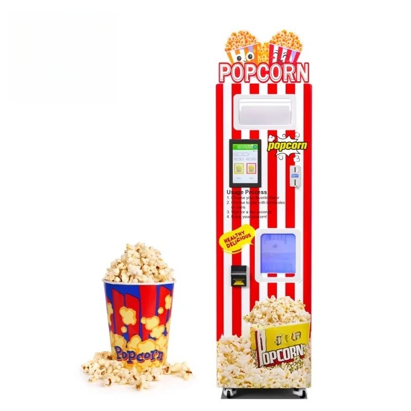 Popcorn - آلة صنع الفشار الأوتوماتيكية الجديدة المخصصة