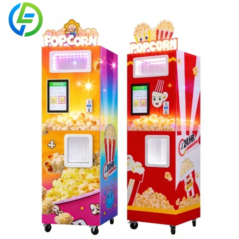 Popcorn - ماكينة بيع الفشار الأوتوماتيكية المخصصة بتصميم