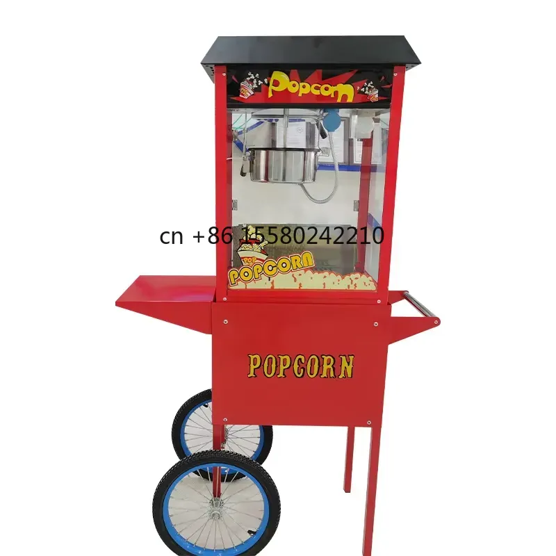 Popcorn - ماكينة الفشار العمودية الأوتوماتيكية الجديدة 2026