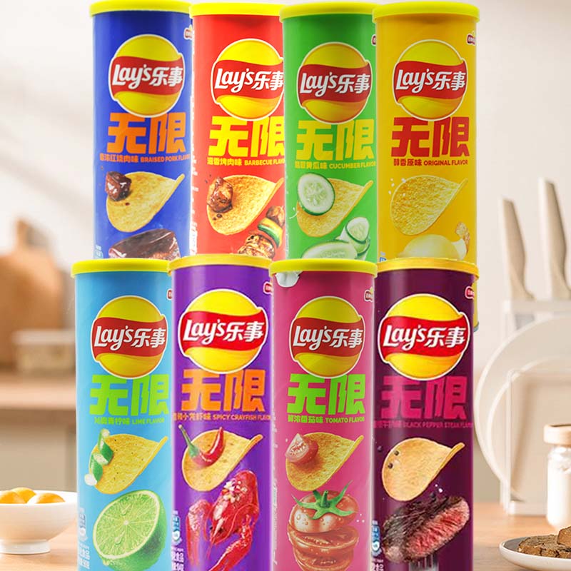 Gummy Candy - رقائق البطاطس Lay's 3.18 أونصة (90