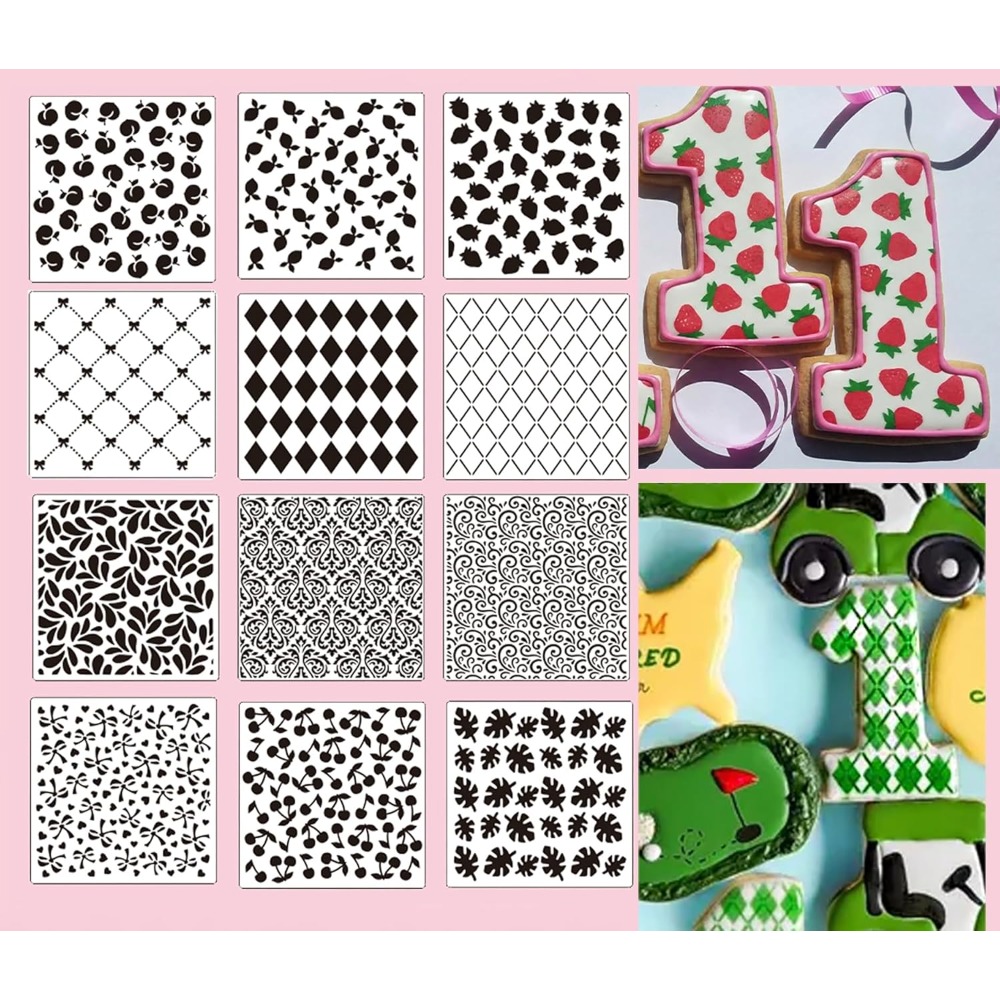 مجموعة من 12 قالب تزيين الكوكي - مراجعة Cookies Pack وسعره