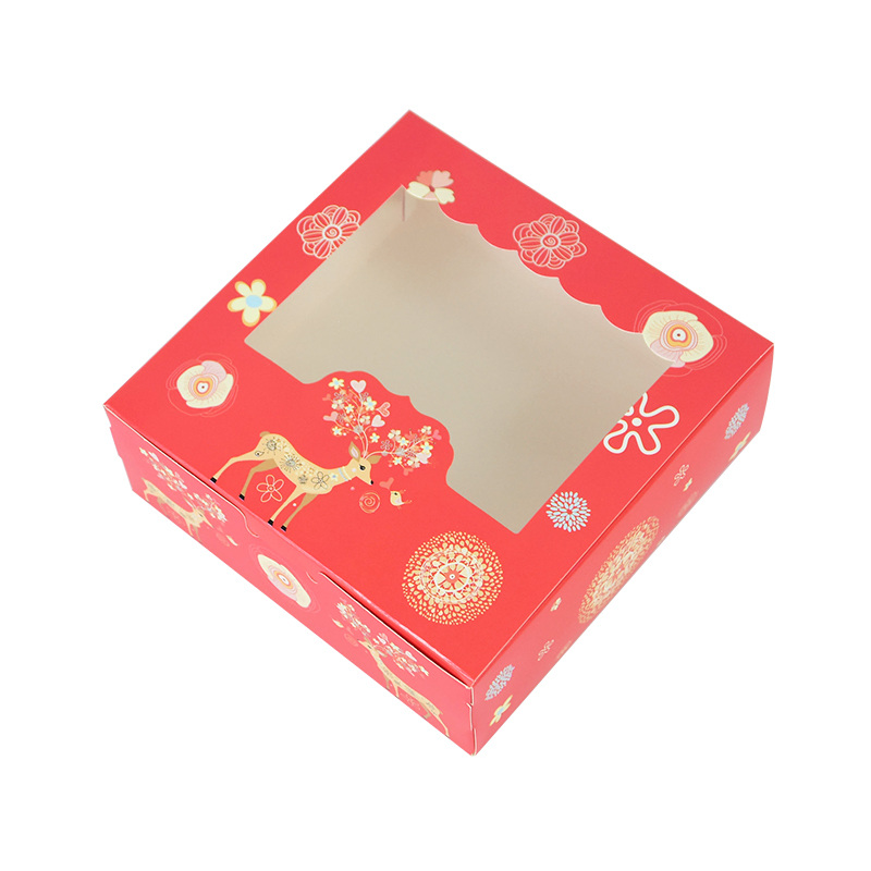 صندوق كعك عيد الميلاد مع نافذة - مراجعة Chocolate Snack وسعره