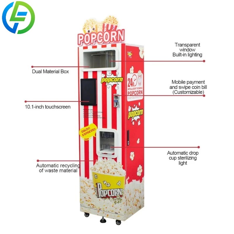 آلة صنع الفشار الأوتوماتيكية ب - مراجعة Popcorn وسعره