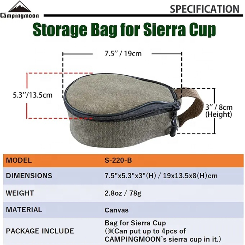 CAMPINGMOON S220-B قماش حقيبة  - مراجعة Food Snacks Delivery وسعره