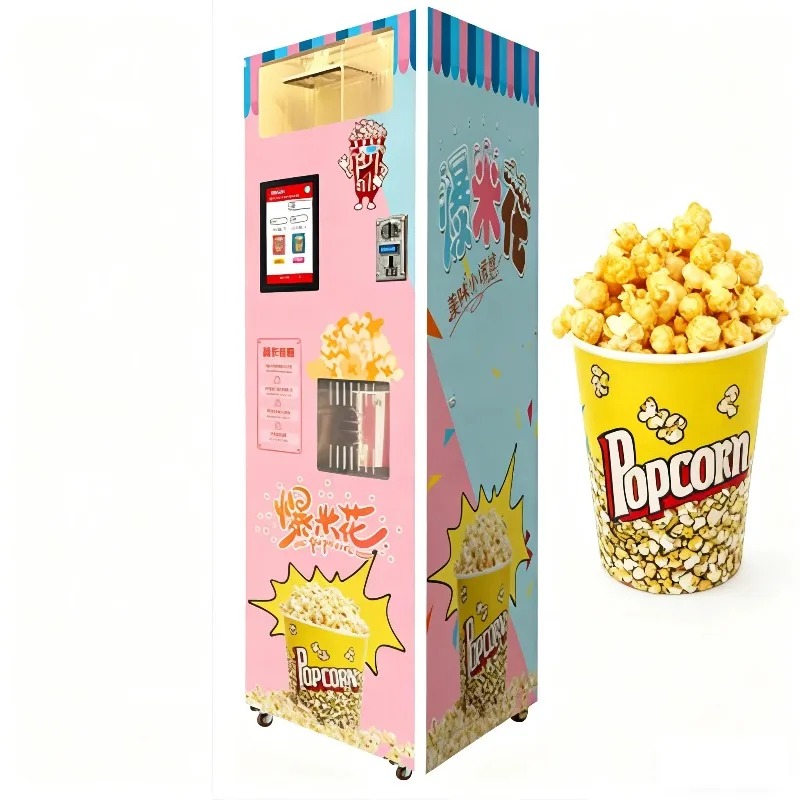 آلة صنع الفشار الأوتوماتيكية ا - مراجعة Popcorn وسعره