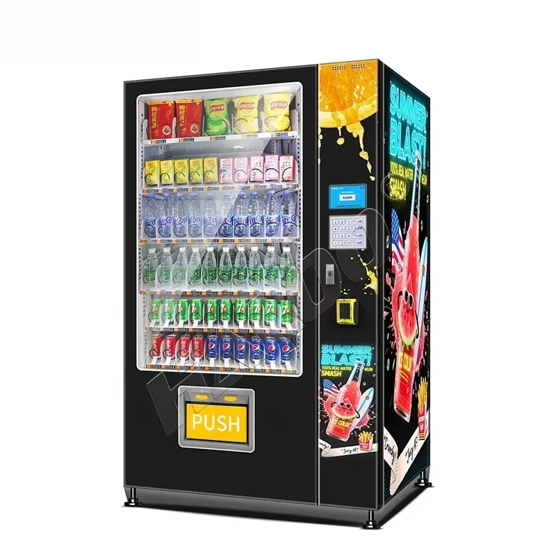 ماكينة بيع الوجبات الخفيفة وال - مراجعة Food Snacks Drinks وسعره