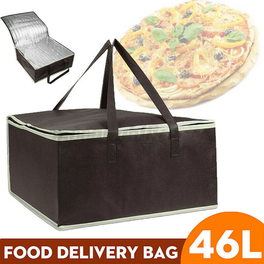 الغذاء البيتزا تسليم حقيبة معز - مراجعة Food Snacks Delivery وسعره