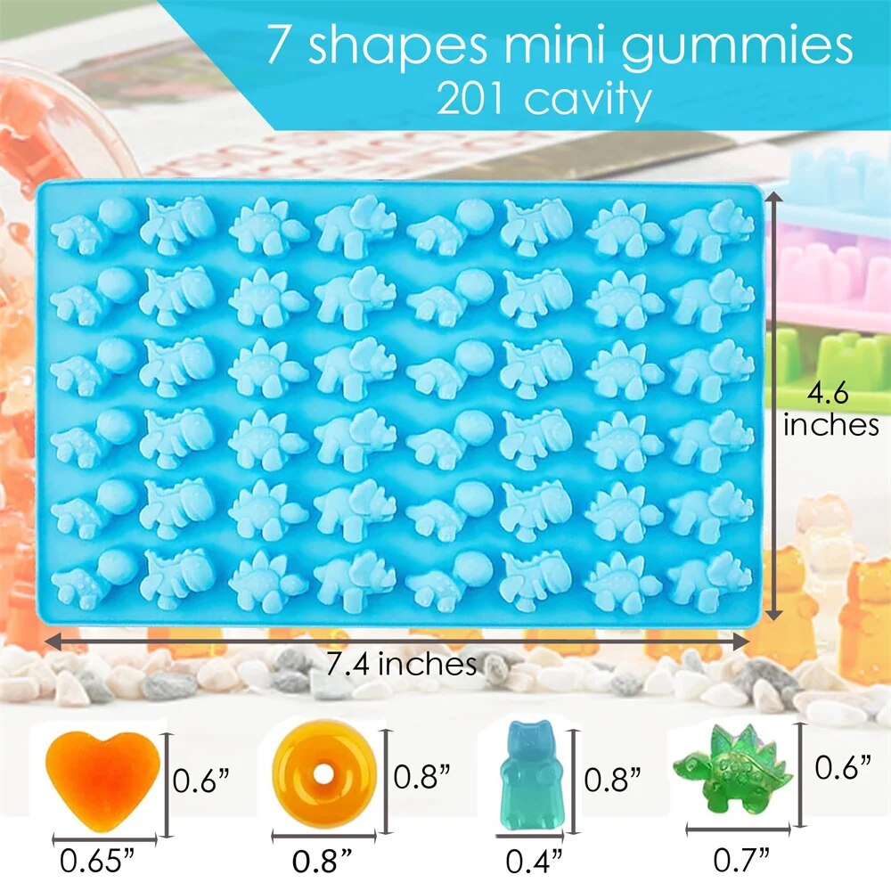 قوالب الدب الصمغ من السيليكون  - مراجعة Gummy Candy وسعره