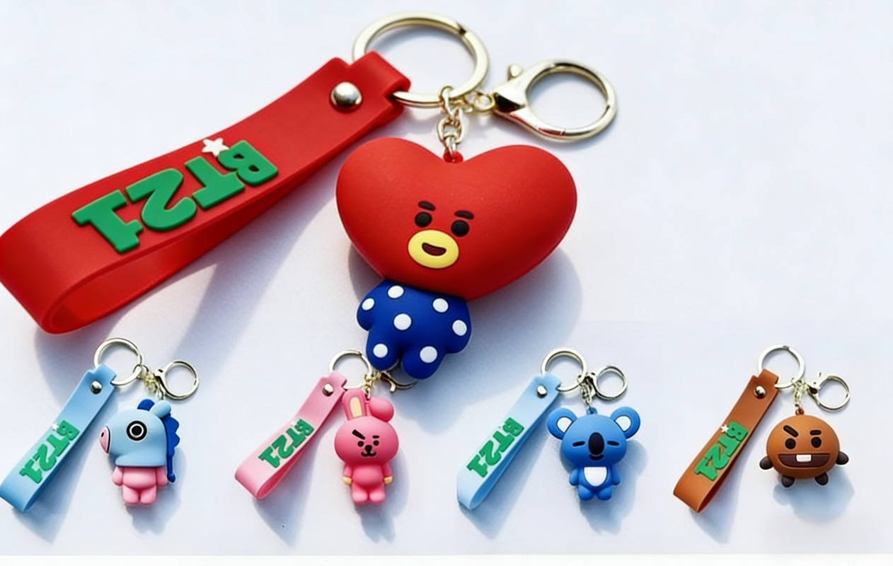 سلسلة مفاتيح جديدة من BT21 بتص - مراجعة Cookies Pack وسعره