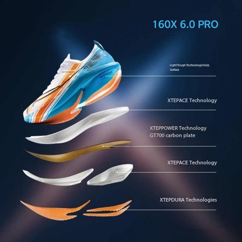 Xtep 160X 6.5 PRO احذية الجري  - مراجعة Trail Mix وسعره