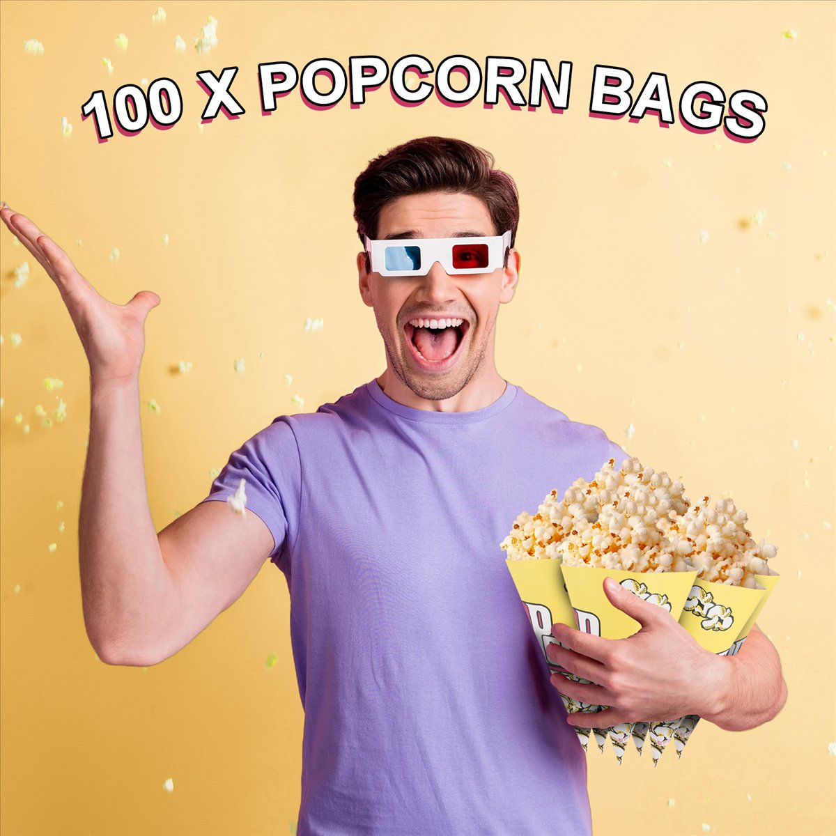 [عروض ترويجية] 100 كيس فشار ور - مراجعة Popcorn وسعره