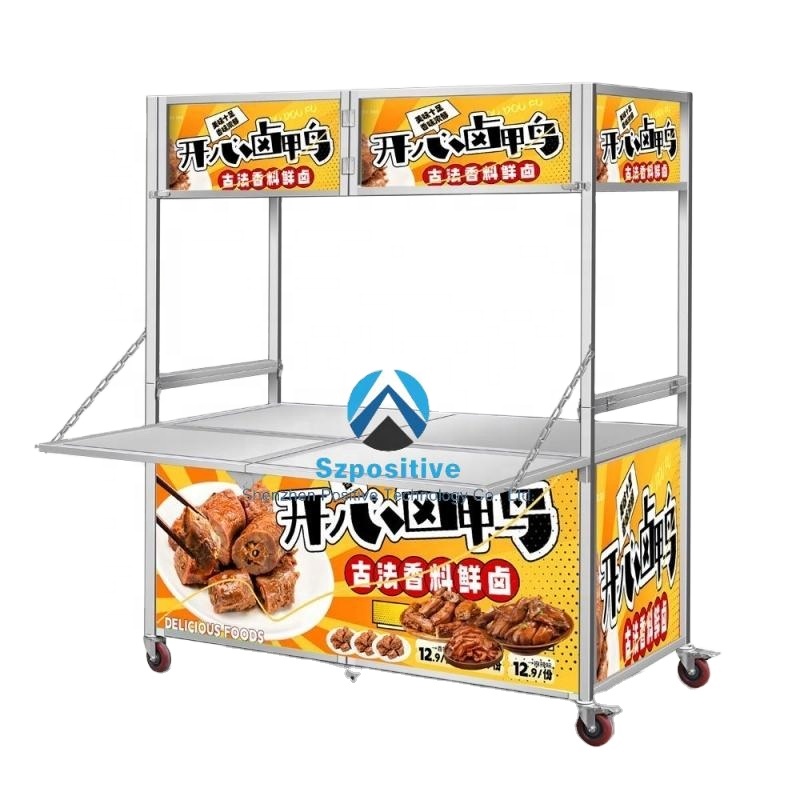 Custom.Stainless Steel معدات ت - مراجعة Food Snacks Catering وسعره