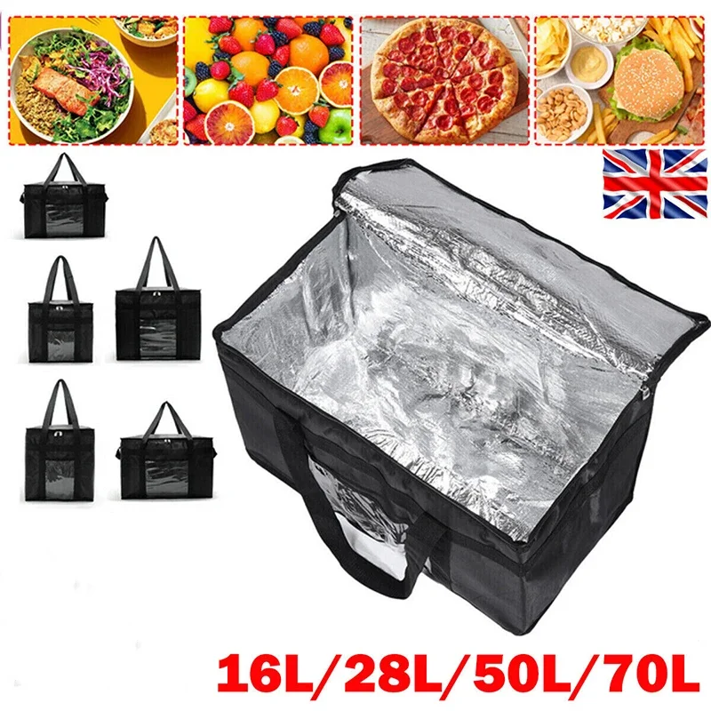 16L-70L معزول الحرارية حمل حقي - مراجعة Food Snacks Delivery وسعره
