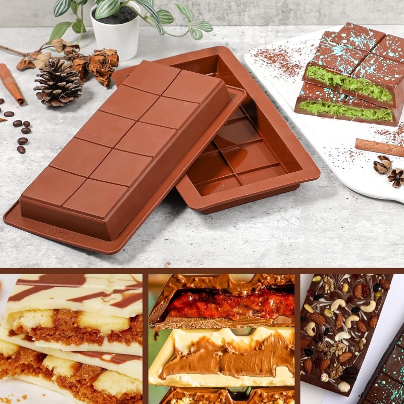 قوالب ألواح الشوكولاتة، قضبان  - مراجعة Chocolate Snack وسعره