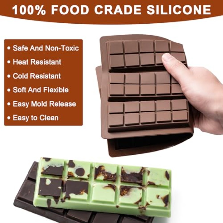 قالب شوكولاتة غير لاصق، قوالب  - مراجعة Chocolate Snack وسعره