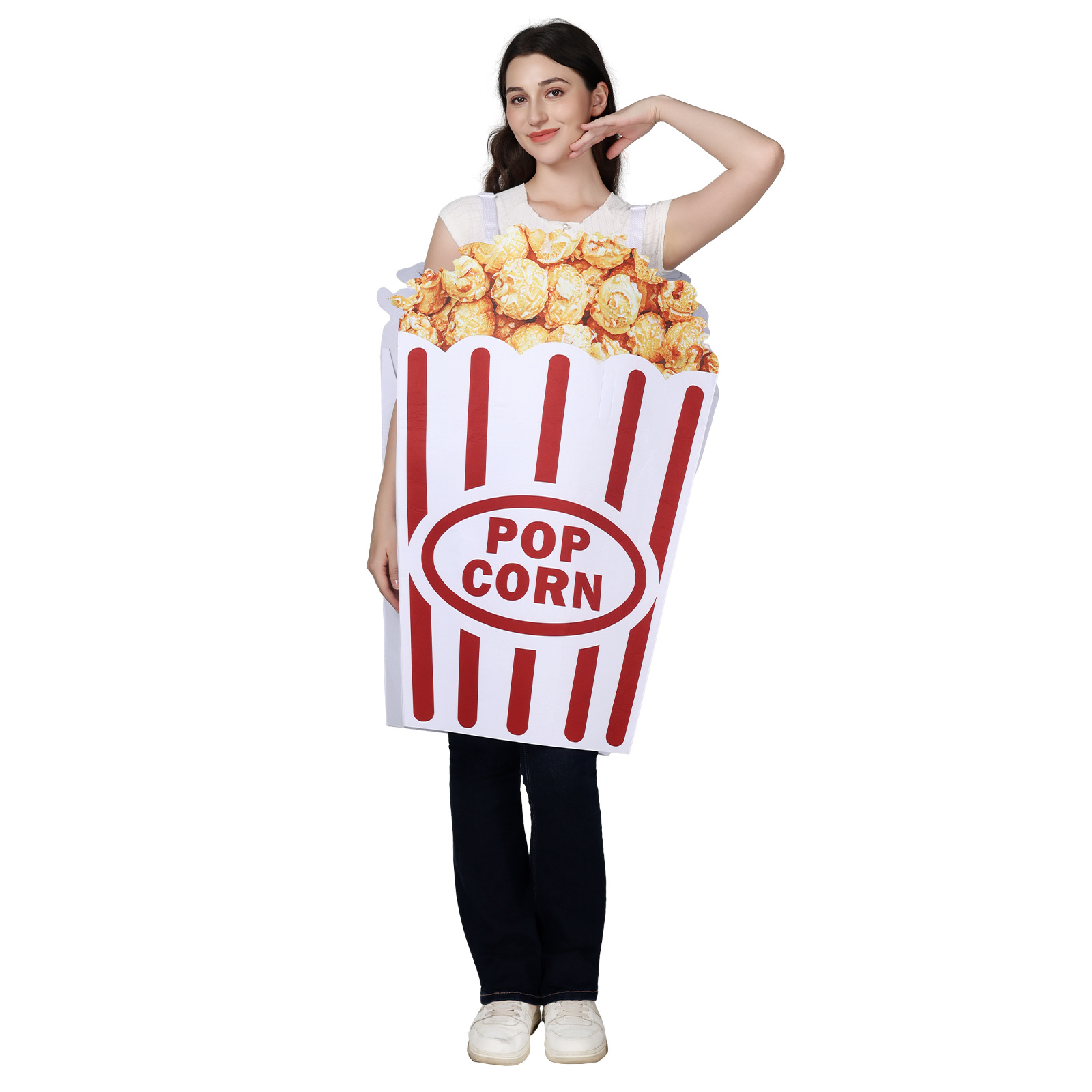 زي تنكري لشخصية صندوق الفشار ل - مراجعة Popcorn وسعره